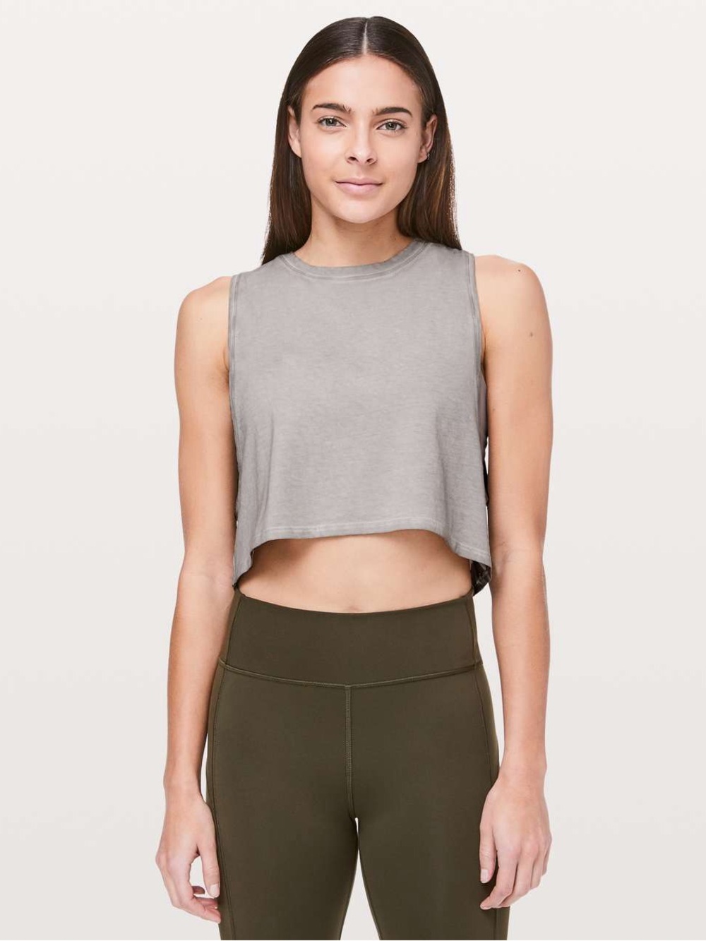 Lululemon Muscle Love Crop Tank *Fade
Washed French Clay Size 10